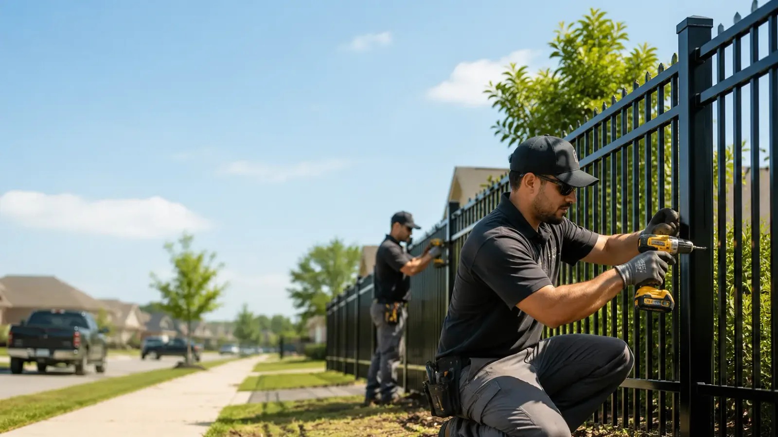 Metal Fence Installation in West Enfield, ME